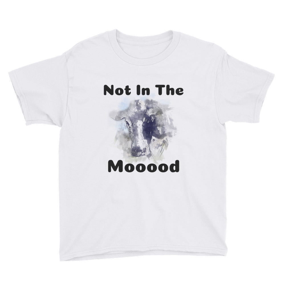Not in The Mooood Kids' Soft Cotton Tee