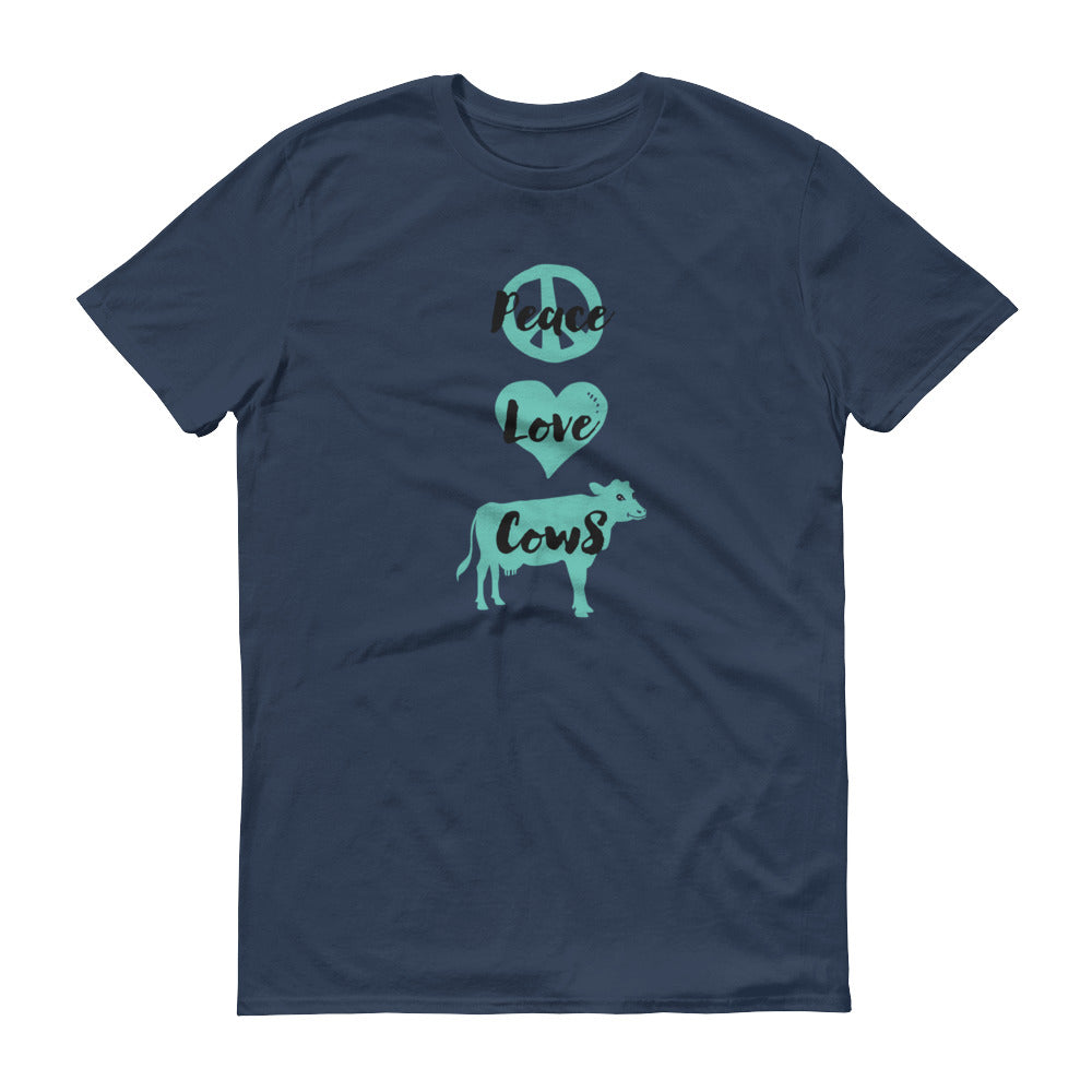 Peace Love Cows Men's T-Shirt