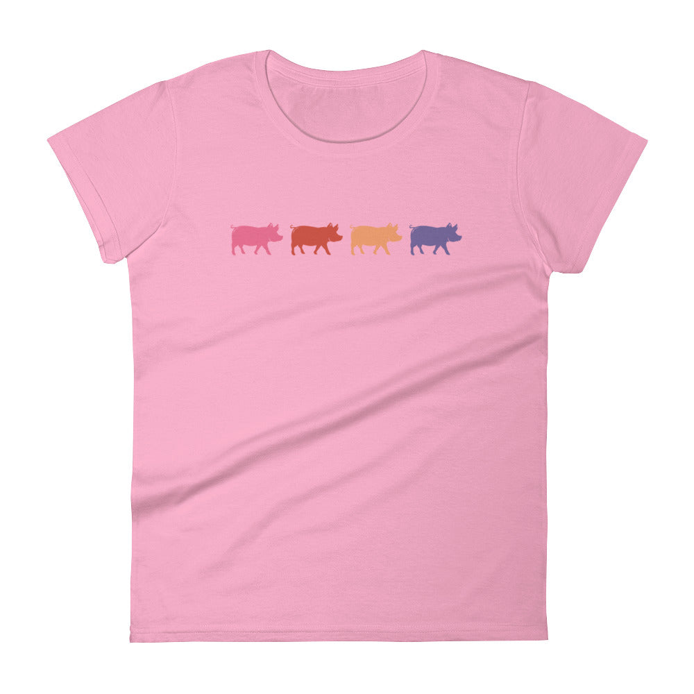 Pig Silhouette Women's T-shirt