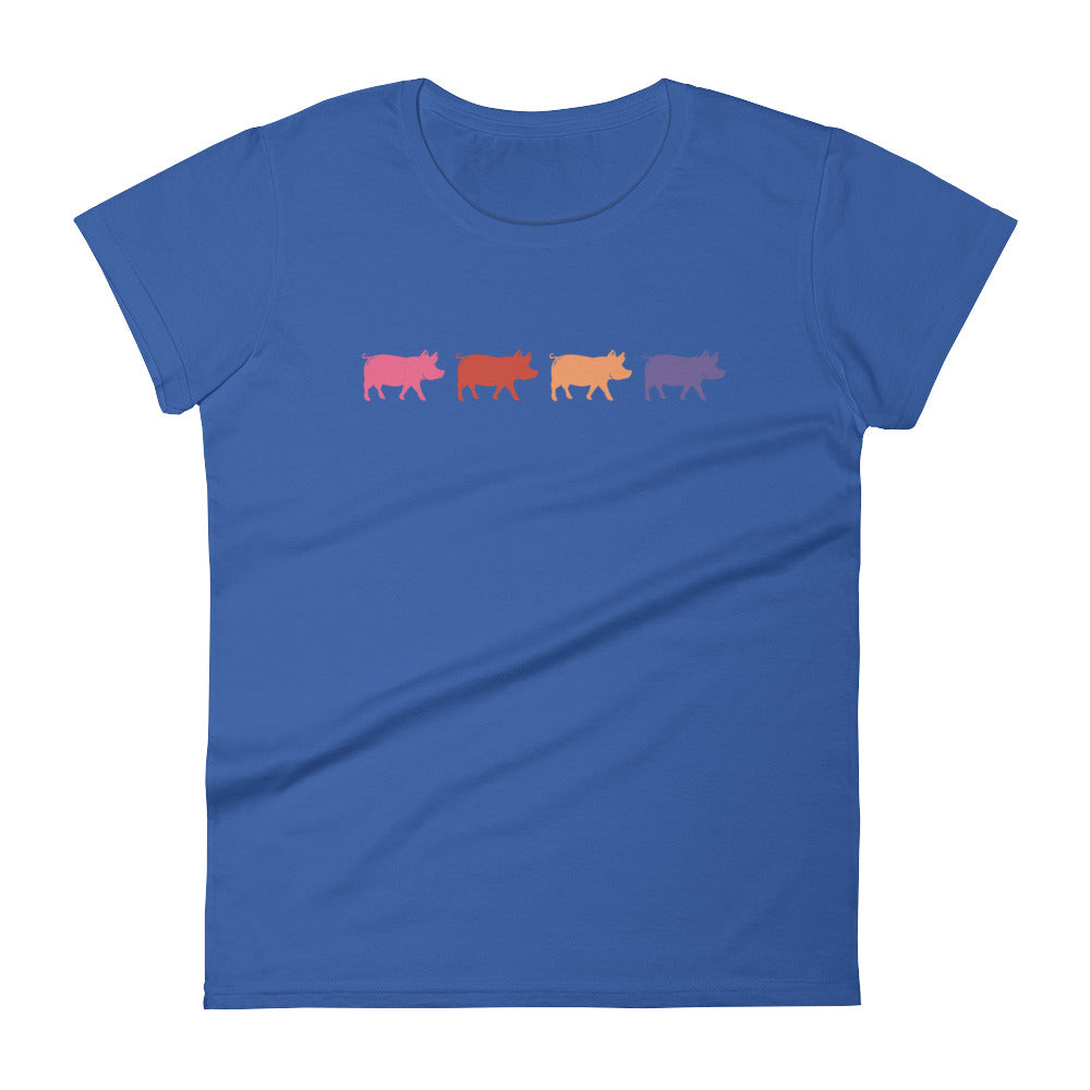 Pig Silhouette Women's T-shirt