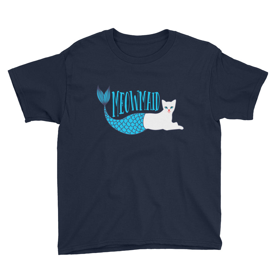 Meowmaid Kids' Soft Cotton Tee