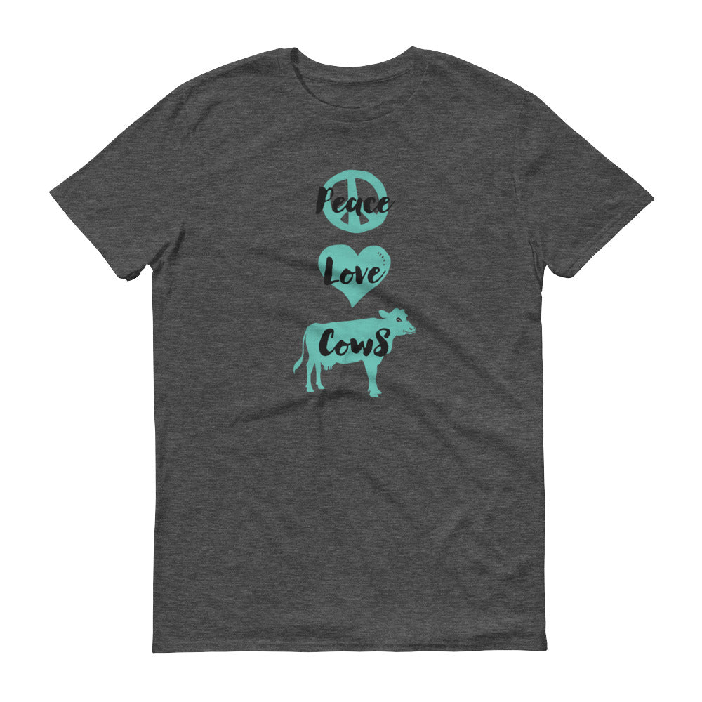 Peace Love Cows Men's T-Shirt