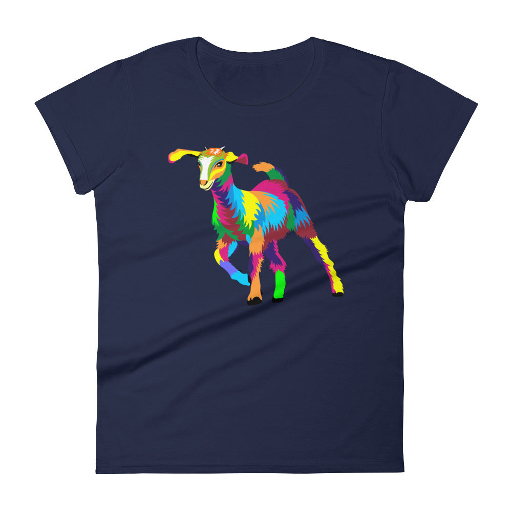 Painted Goat Women's T-shirt
