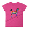 Painted Running Horse Women's T-shirt
