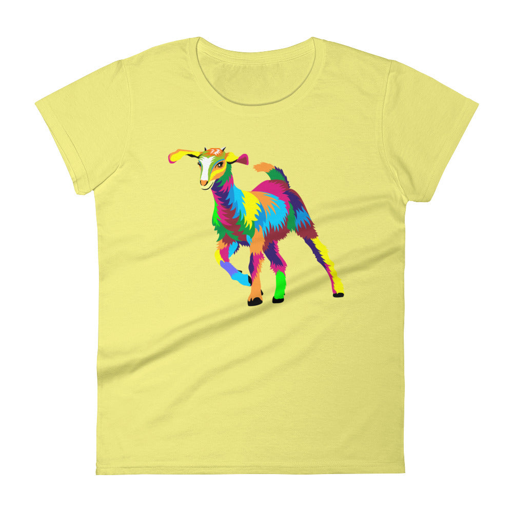 Painted Goat Women's T-shirt