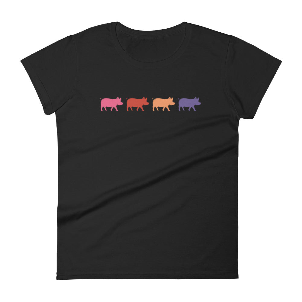 Pig Silhouette Women's T-shirt