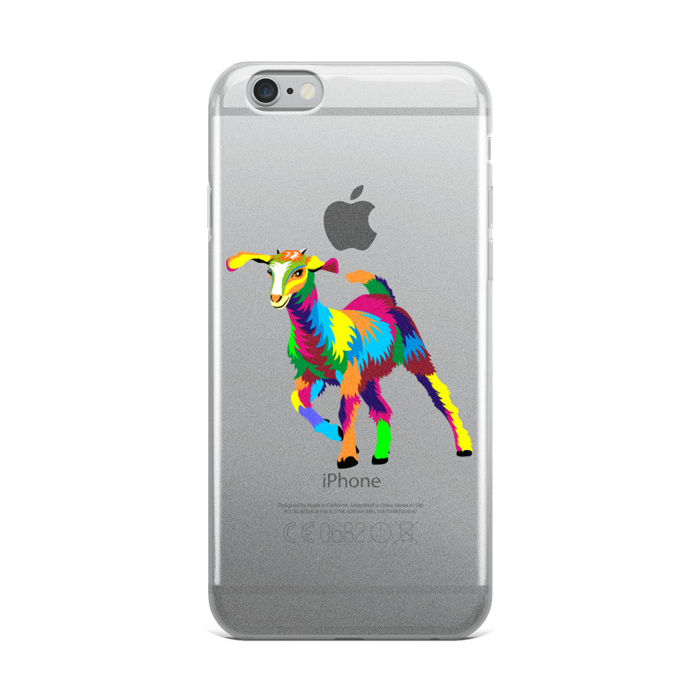 Painted Goat iPhone Cases