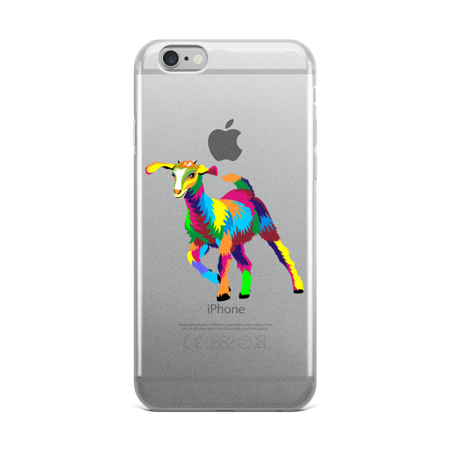 Painted Goat iPhone Cases