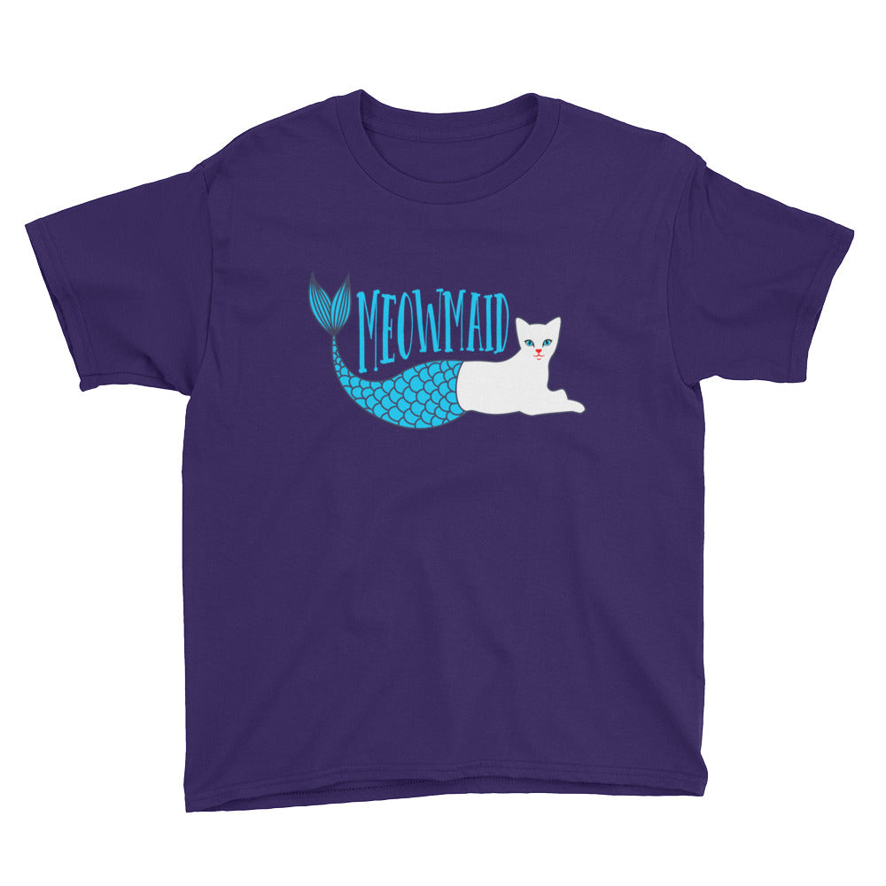 Meowmaid Kids' Soft Cotton Tee