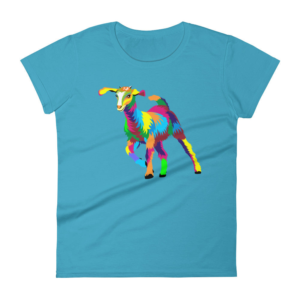 Painted Goat Women's T-shirt