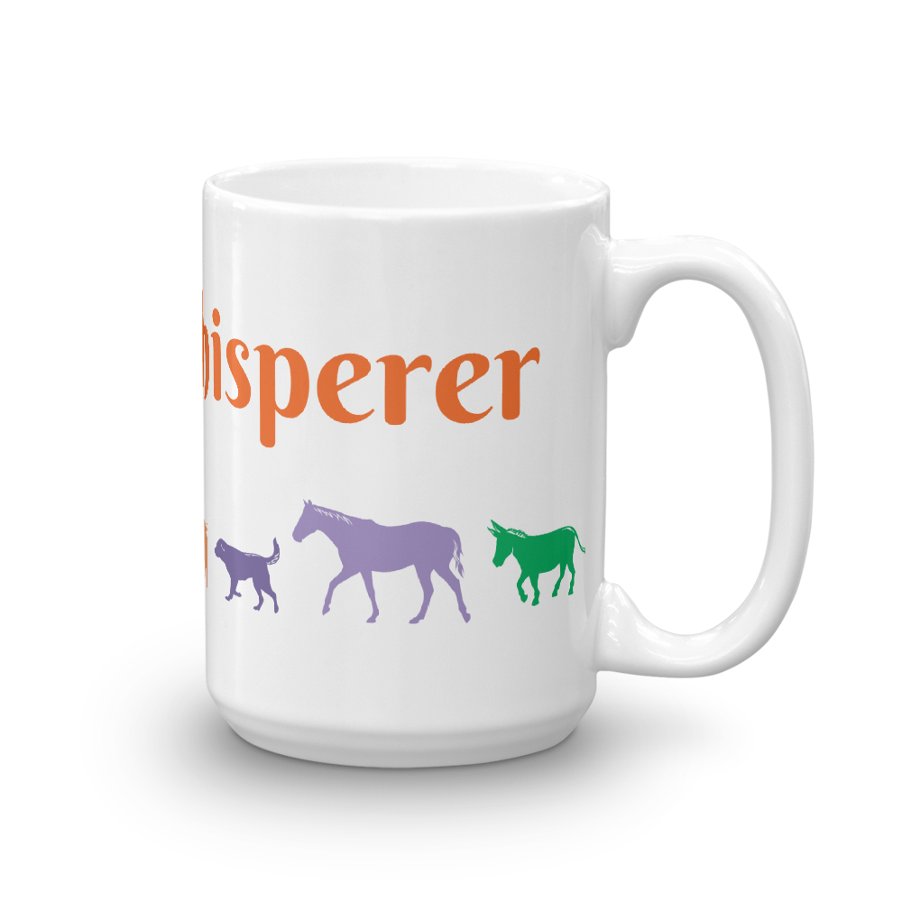 Farm Whisperer Glossy White Coffee Mug
