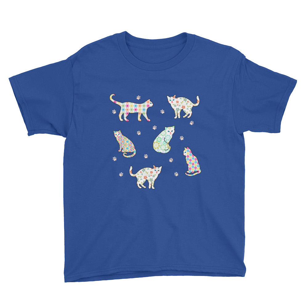 Gingham Cats Kids' Soft Cotton Tee