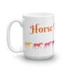 Horse Whisperer Glossy White Coffee Mug