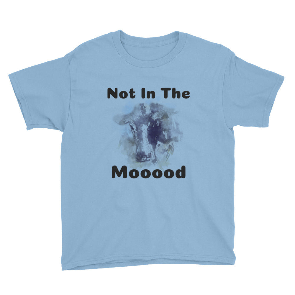 Not in The Mooood Kids' Soft Cotton Tee