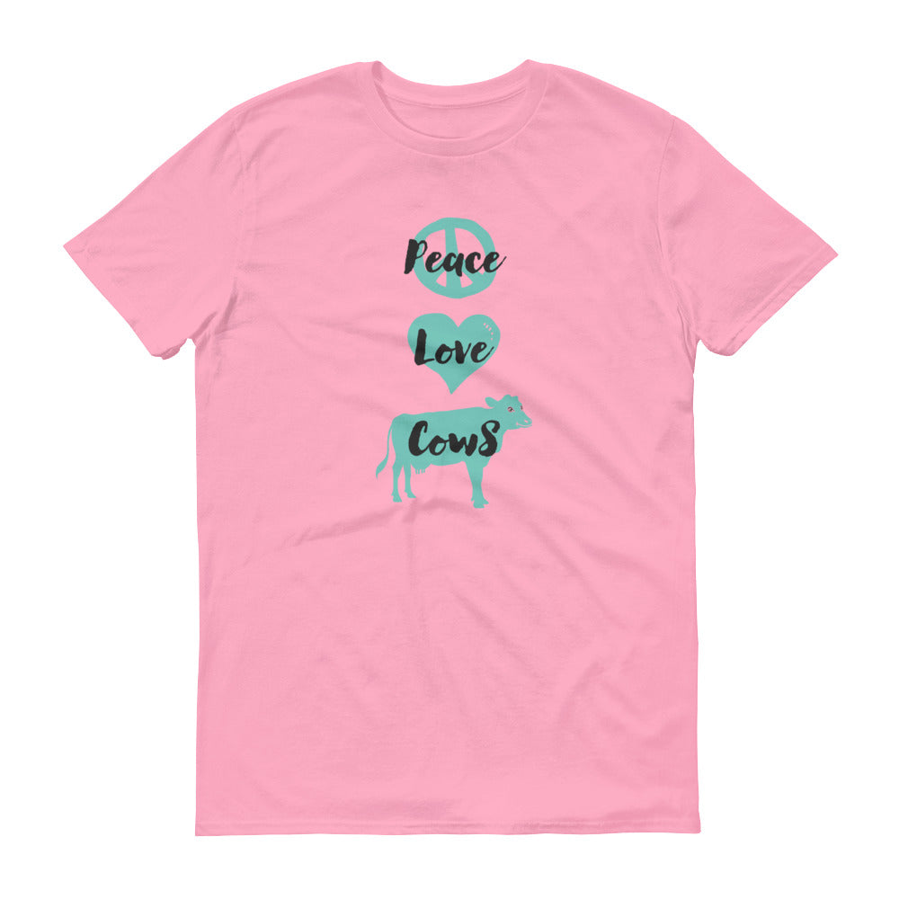 Peace Love Cows Men's T-Shirt