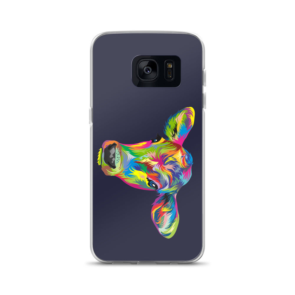 Painted Cow Samsung Phone Cases