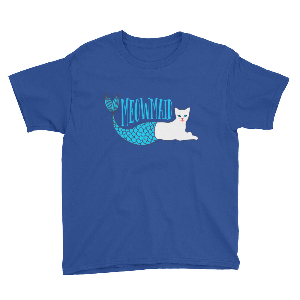 Meowmaid Kids' Soft Cotton Tee