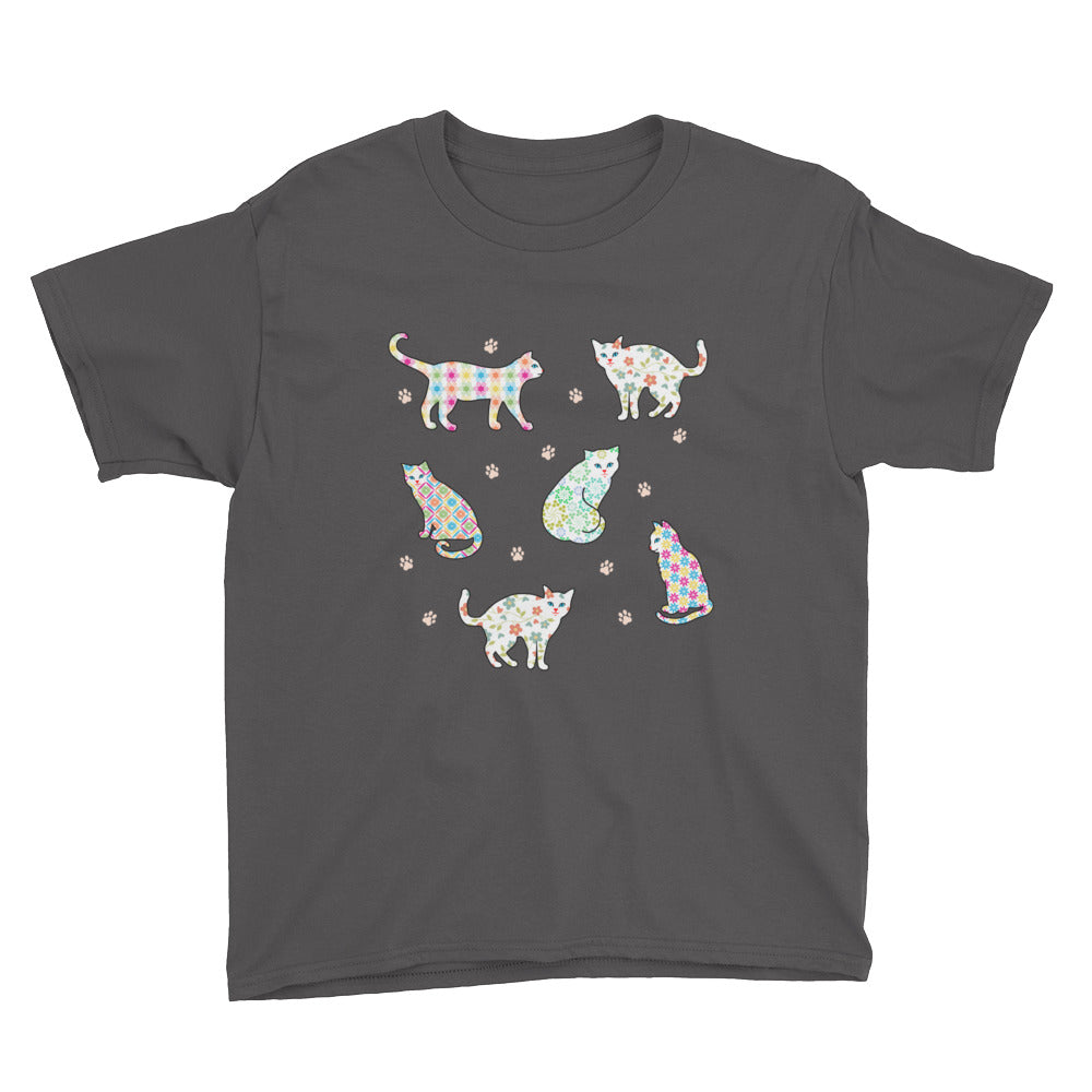 Gingham Cats Kids' Soft Cotton Tee