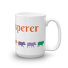 Pig Whisperer Glossy White Coffee Mug