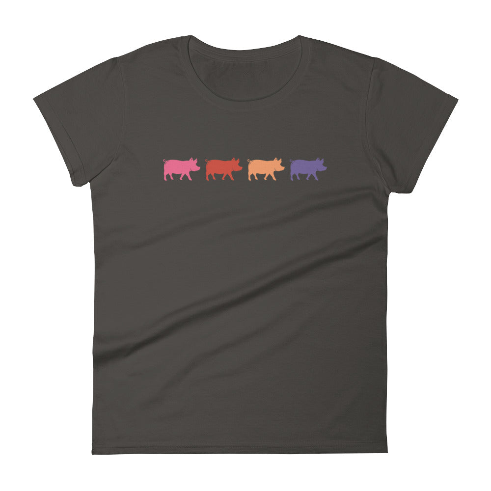 Pig Silhouette Women's T-shirt